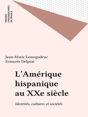 cover image of L'Amérique hispanique au XXe siècle